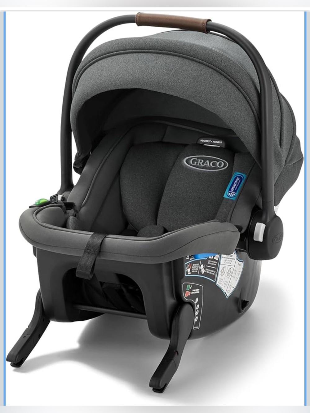 NEW Graco Gomax Infant Car Seat, Baseless Rear Facing Lightweight, Ace Fashion